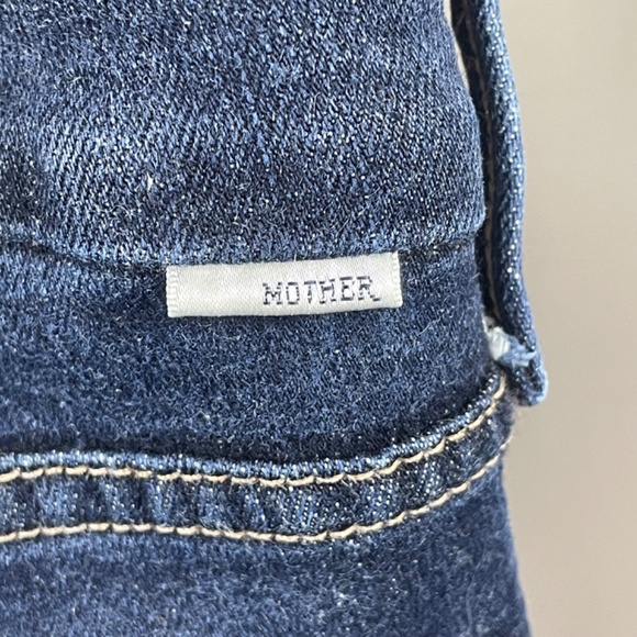 Mother Jeans Womens 27 blue denim looker skinny designer casual - Picture 9 of 12